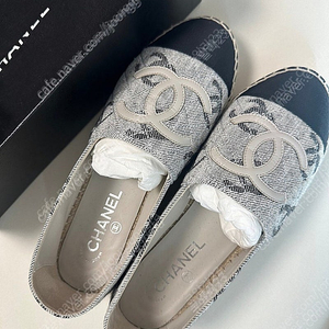 샤넬 에스파듀 cc로고 슬립온 39 새제품