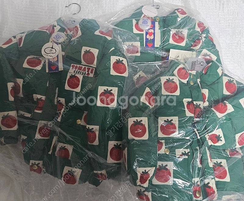 리미떼두두 토마토 패딩 XS L 2XL--1
