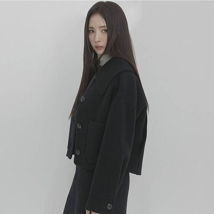 보카바카 빅카라 핸드메이드 코트,스커트 세트 이미지