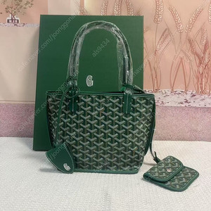 고야드 미니앙주 그린 새제품