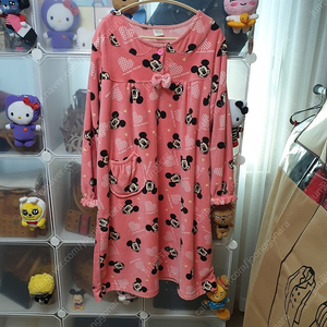 정품 디즈니 최고급 남/여 수면잠옷 여성 울트라 밍크