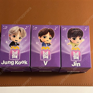 [9월] 맥도날드 해피밀 BTS 타이니탄 정국/진/뷔/슈가/RM/지민/제이홉 피규어