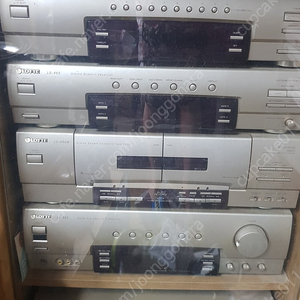 롯데 오디오(전축) 세트 팝니다(5단/부품용)