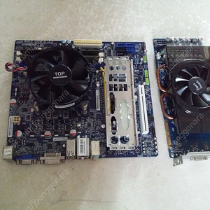 메인보드 삼성 H55M01S1 + CPU 인텔 I7 870 + 메모리 4G + GTS 250 1G 15000원 팝니다