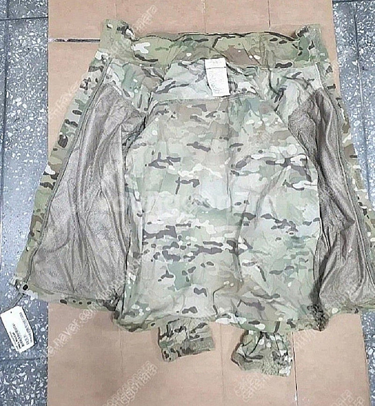 미군 정품 멀티캠 3세대 레벨5 소프트쉘 자켓 스몰레귤러 신품판매합니다.--2