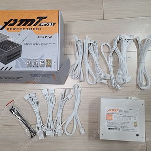 PC 파워 darkFlash 퍼펙트모스트 850W 80PLUS골드 풀모듈러 ATX3.1 화이트