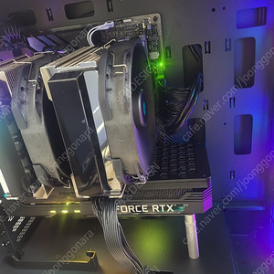라이젠 5800X 32G RTX3060TI 3070 NVME 1TB 700W본체 특SS상태