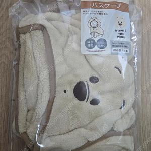 디즈니 푸 강아지 목욕 가운 (미사용)