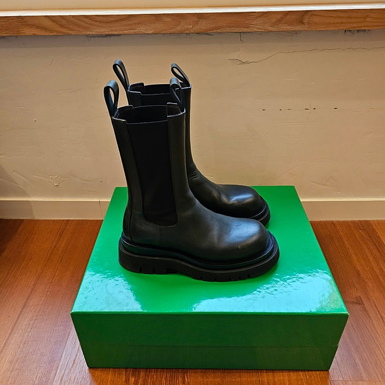 국내 매장판 보테가베네타 러그 첼시 부츠 브리티시그린 EU37, KR 240mm--1