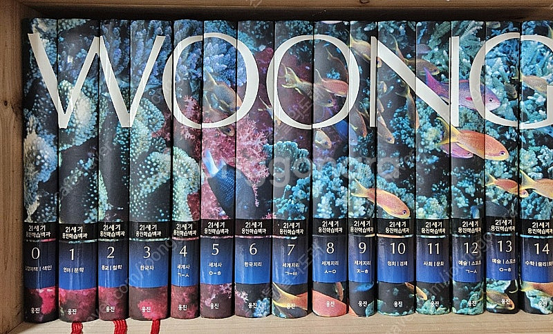 21세기 웅진학습백과사전 5.1 20권(1권부족)--0