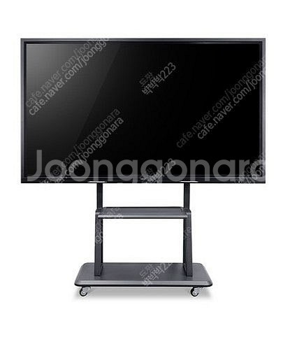 프리즘코리아 스마트 전자칠판 프리보드75인치 190.5cm PRI750I 스탠드형 새제품--2