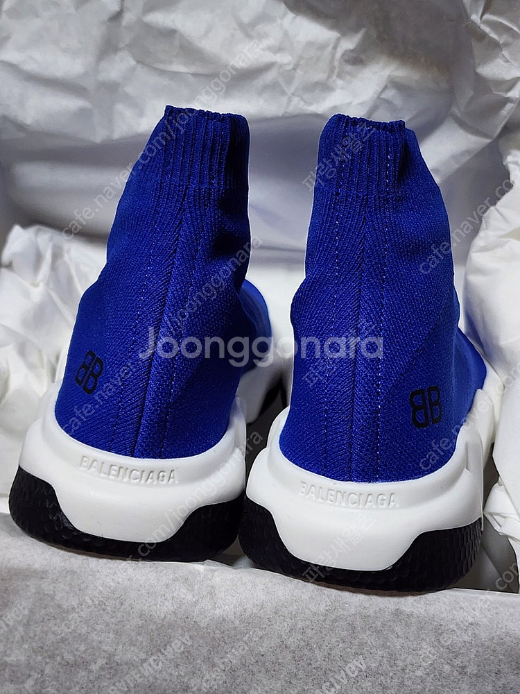 정품 발렌시아가 키즈 스피드러너 블루 29-30 새상품--9