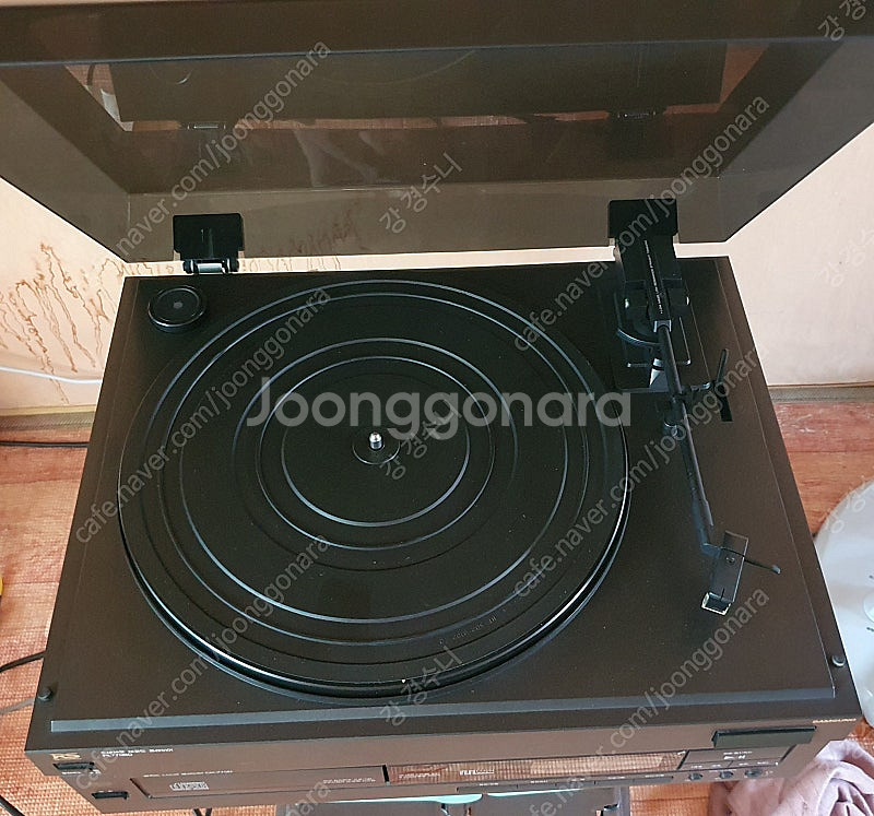 (교환원함)삼성 르네상스 턴테이블 과 cd플레이어.--3