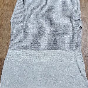 타임 그물 니트원피스 레이어드