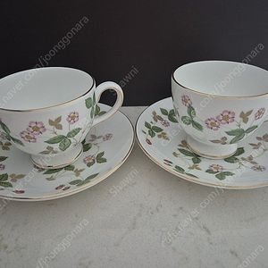 Wedgwood 웨지우드 와일드 스트로베리 홍차잔4p, H백화점정품할인 이미지