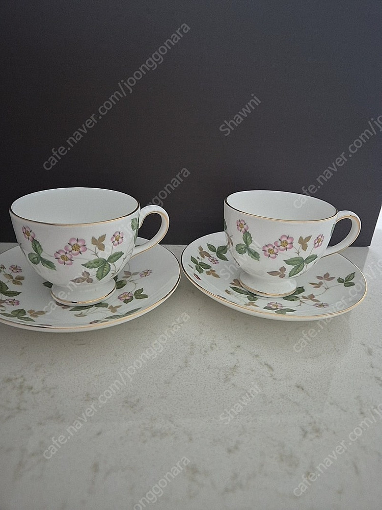 Wedgwood 웨지우드 와일드 스트로베리 홍차잔4p, H백화점정품할인 이미지