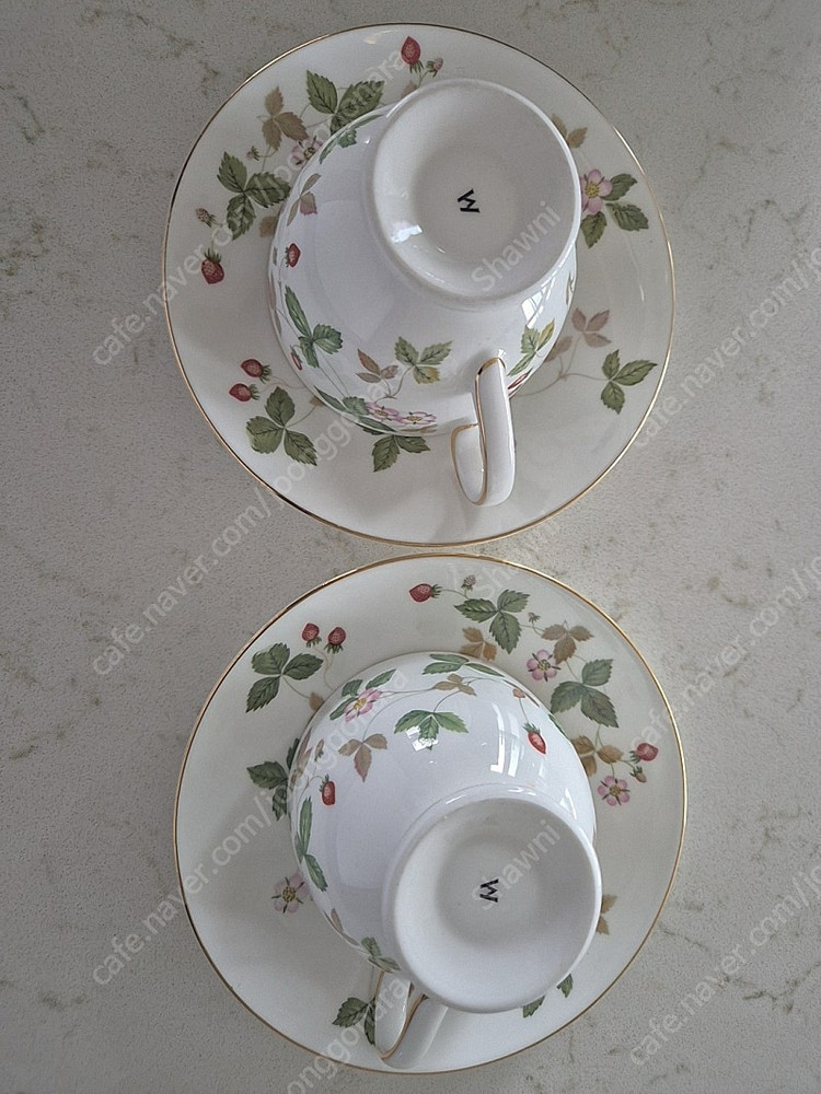 Wedgwood 웨지우드 와일드 스트로베리 홍차잔4p, H백화점정품할인 이미지
