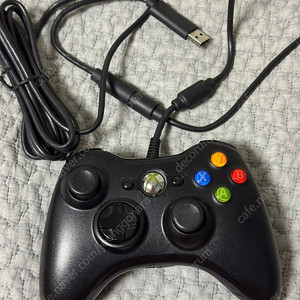 (무료배송) XBOX360 유선 컨트롤러