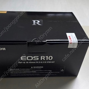 캐논 EOS R10 18-45 렌즈킷 미개봉 새상품