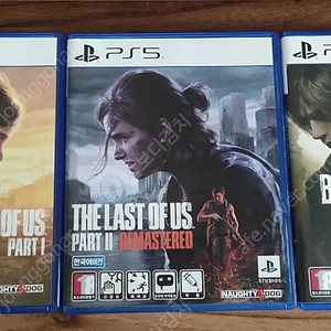 PS5 라오어 파트1,2+바하re4 판매 합니다.