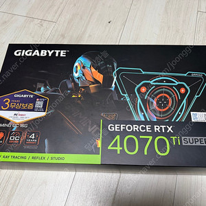 [가격 추가인하] Gigabyte 4070TI Super 게이밍 OC 16g 팝니다.