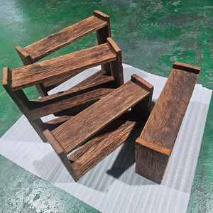 100년이상된 미국 산 올드오크 주방미니선반