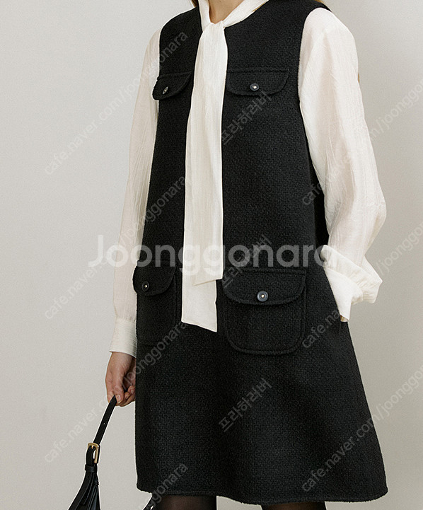 오떼뜨 원피스 ANAS MINI TWEED OPS--0