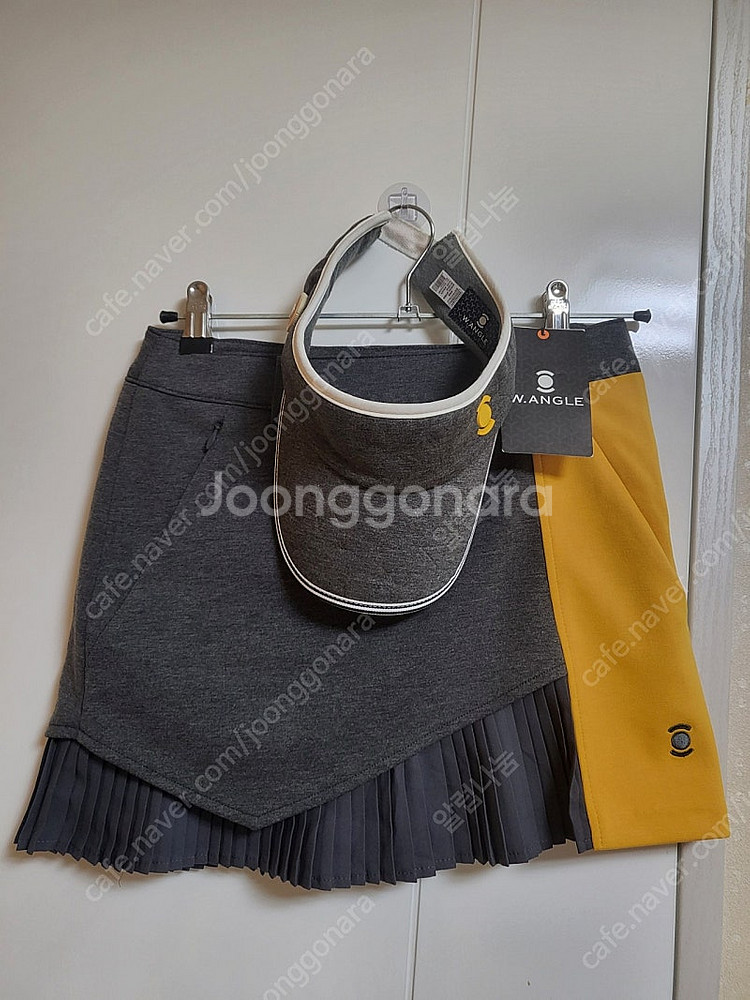 와이드앵글 스커트모자세트 새거+ 티셔츠 55--0
