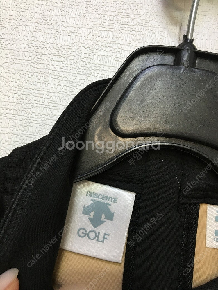 데상트 골프 여성 기능성 긴팔 목티셔츠--1