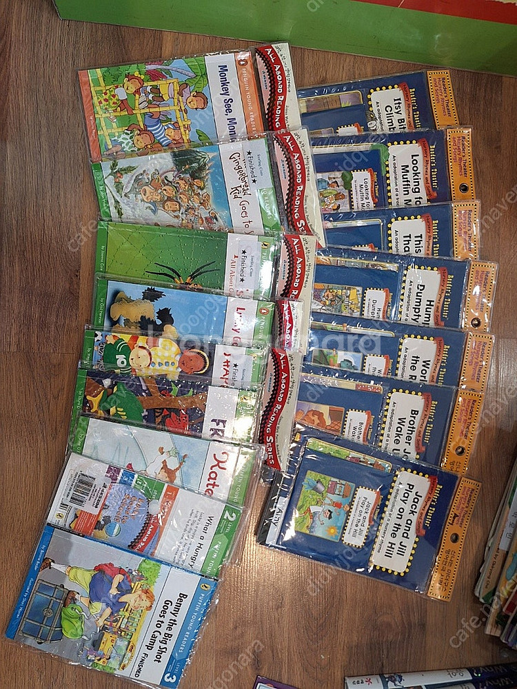 원서-푸핀 영 리더스 9권,신나는 마더구스 영어연극 시리즈 7권 총 16권(전체cd 포함)/ 웨이사이드스쿨,아서 챕...--1