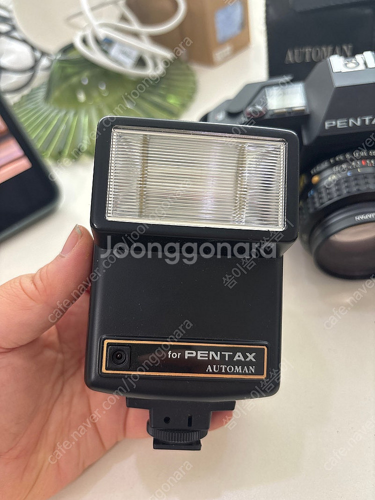 필름카메라 펜탁스 p50 플래쉬 렌즈같이 판매합니다--2