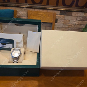 로렉스 데이데이트 118239화이트골드백금통36미리