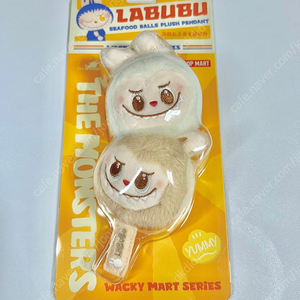 (미개봉)라부부 어묵 꼬치 인형 키링