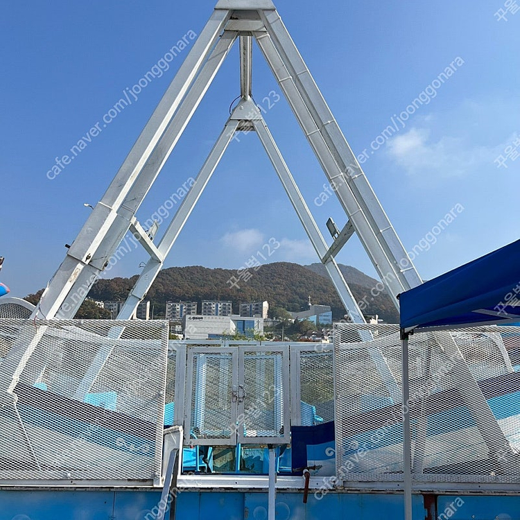 유치원 어린이집 행사 놀이기구 대여 회전그네 바이킹 트램폴린 이미지