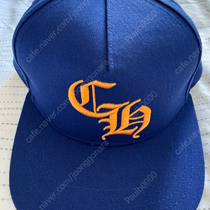 크롬하츠 CH 야구모자 블루 오렌지