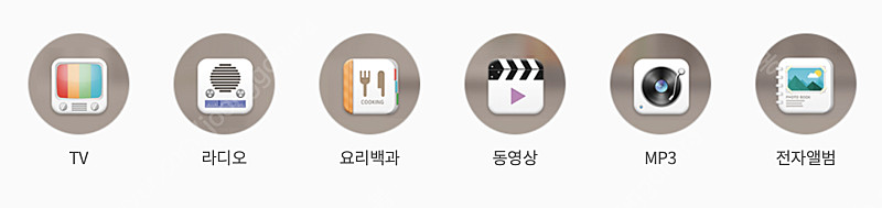 주방용 TV 코스텔 CVK-118AX 이미지