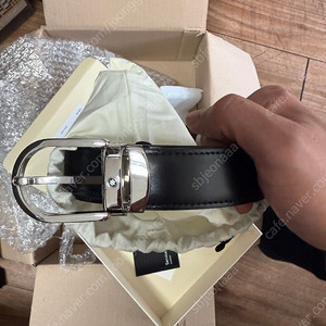 몽블랑 128135 벨트 세제품 판매합니다