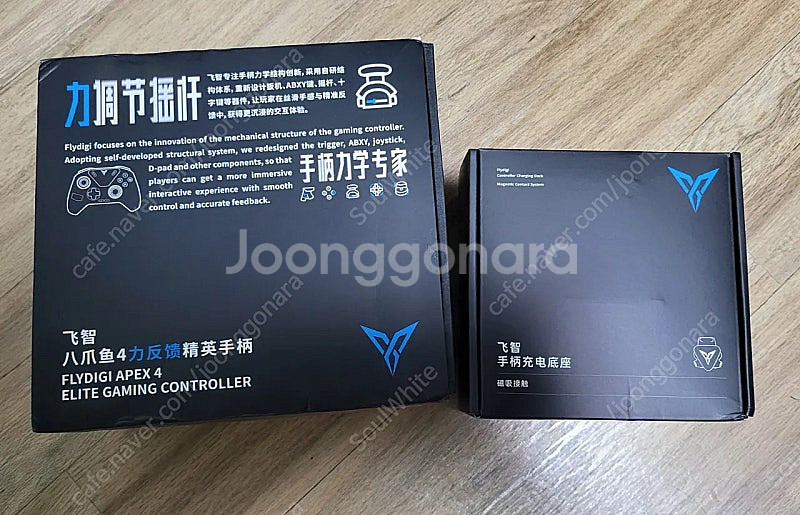 플라이디지 Apex 4 컨트롤러+충전독+파우치--0