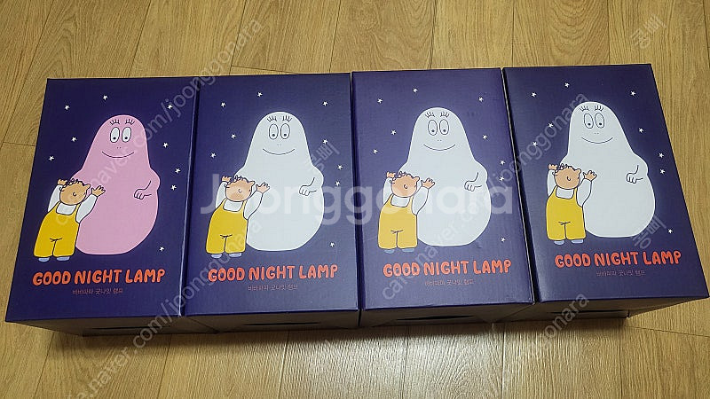 바바파파 던킨도너츠 굿나잇 램프 (핑크,흰색,파랑,주황...--1