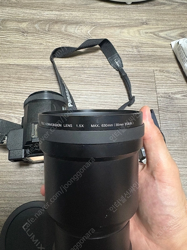 파나소닉 루믹스 DMC-FZ10 카메라 팝니다. 망원렌즈 포함 이미지