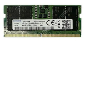 삼성메모리 노트북용ddr5 16gb 판매합니다.