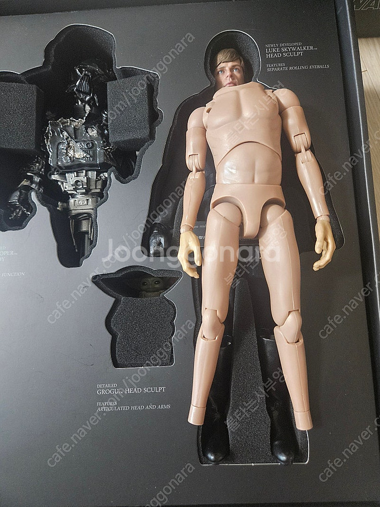 핫토이 만달로리안앤그루그,마디버전 루크dx,다크트루퍼,...--6