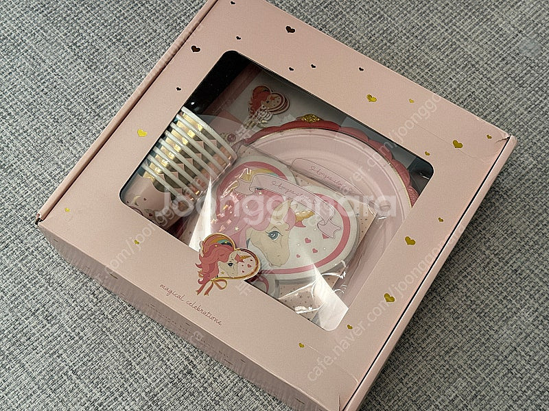 [새상품] 콩제슬래드 유니콘 파티 용품 세트--1