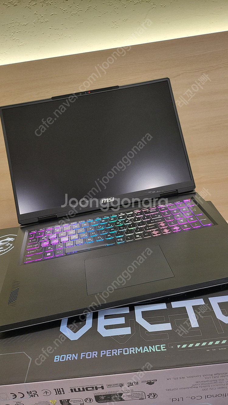 18인치5080겜트북/MSI 벡터a18--4