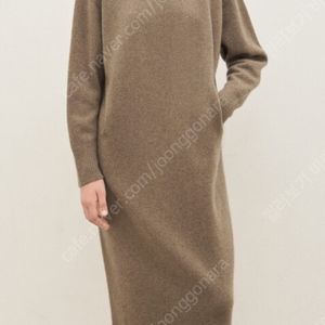 더캐시미어 캐시미어100 니트원피스S