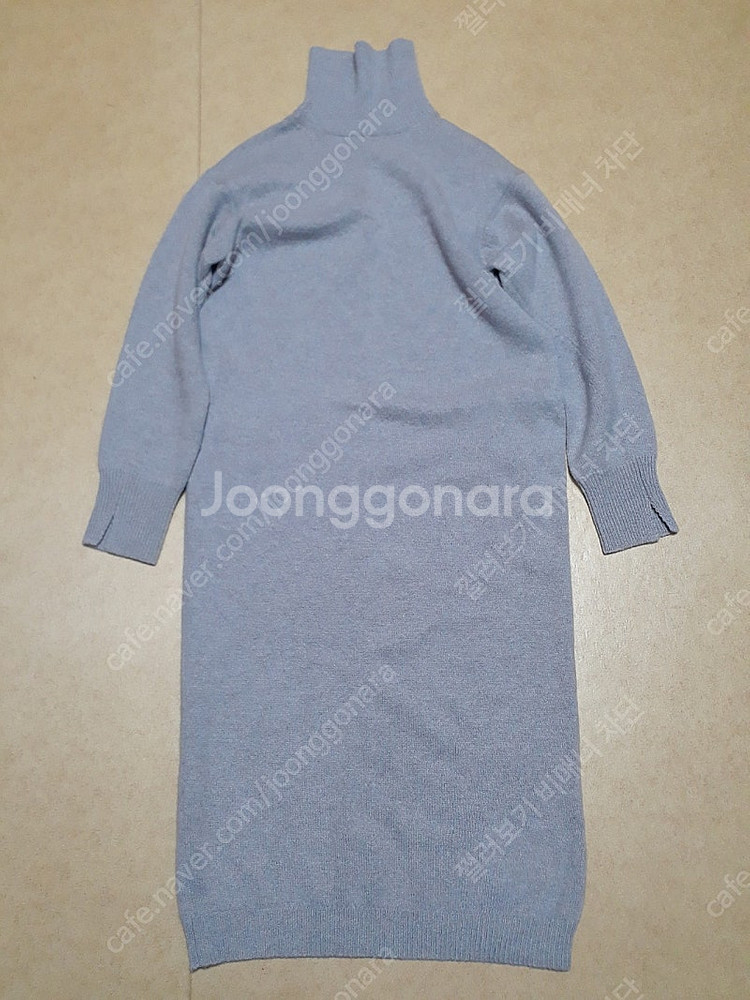 더캐시미어 캐시미어100 니트원피스S--2