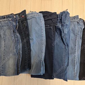 남자 남아 청바지 바지 일자핏 160사이즈 초5,초6학년 총7벌
