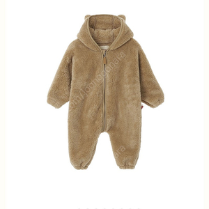 꼬숑 - 베이비 베어 점프수트 (브라운/18M)