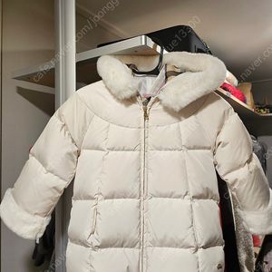 닥스베이비 오리털 토끼 패딩(새상품110)