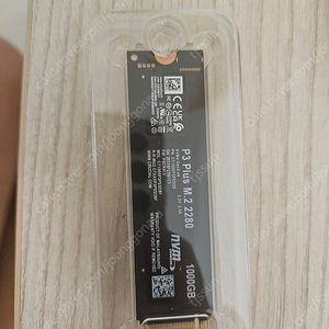 ssd 크루셜 p3 1테라 팝니다